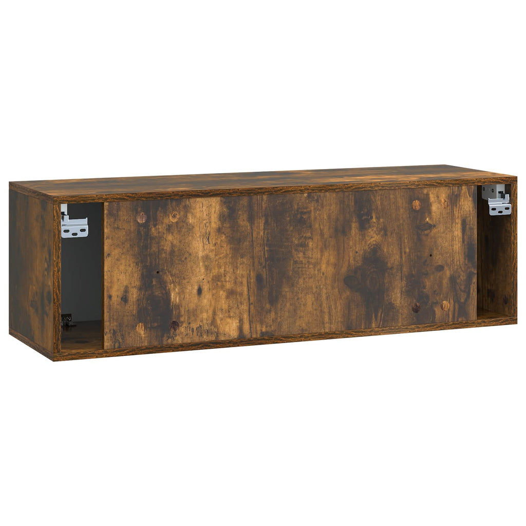 Mobile Porta TV da Muro 98 x 31 x 30 cm Rovere Fumo