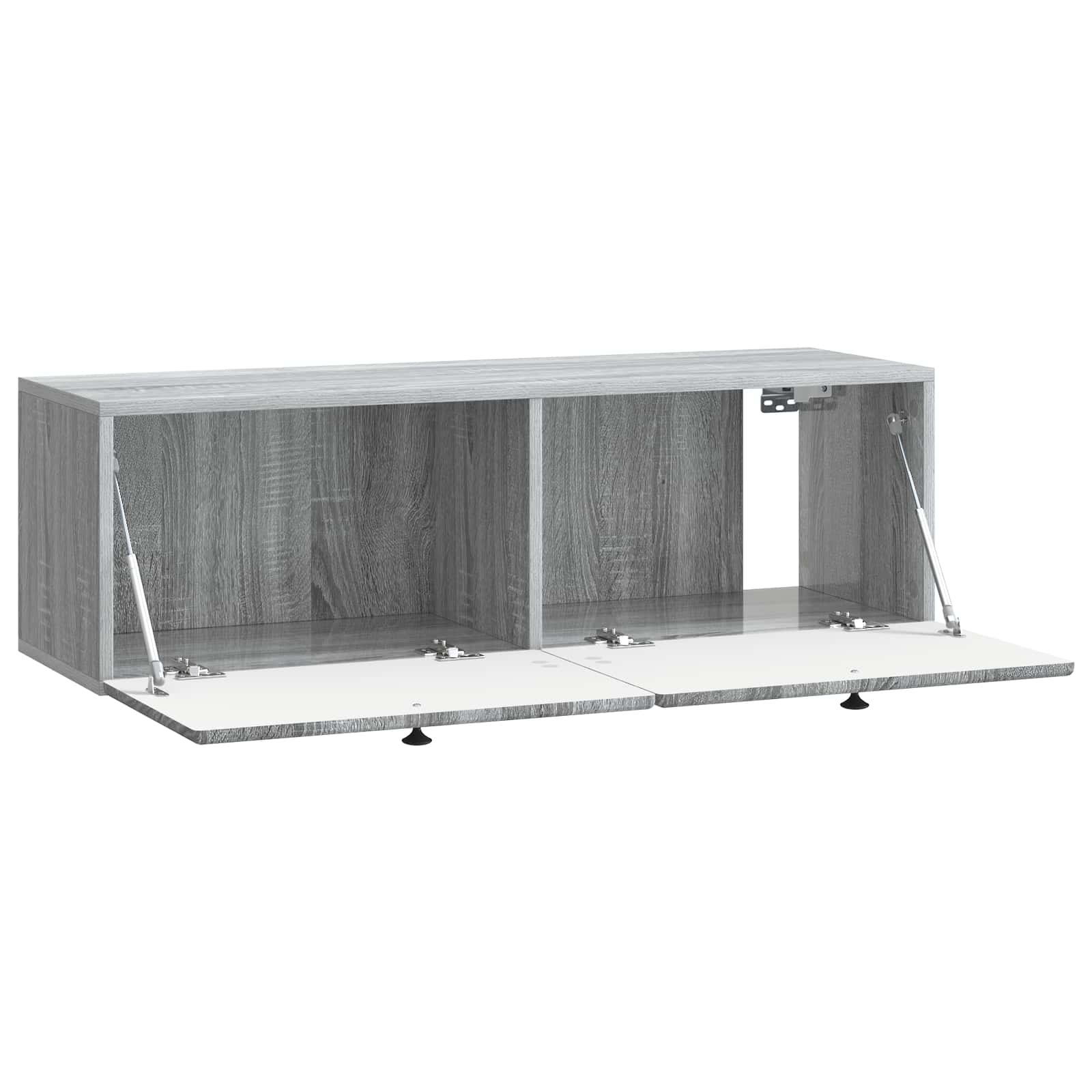 Mobile Porta TV da Muro 98 x 31 x 30 cm Sonoma grigio