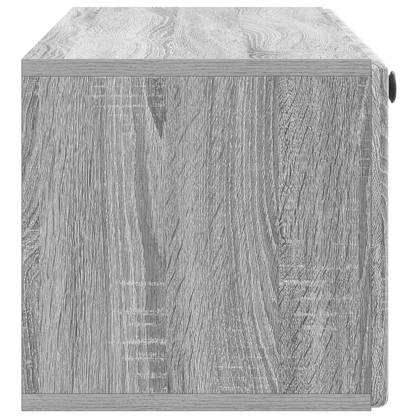 Mobile Porta TV da Muro 98 x 31 x 30 cm Sonoma grigio