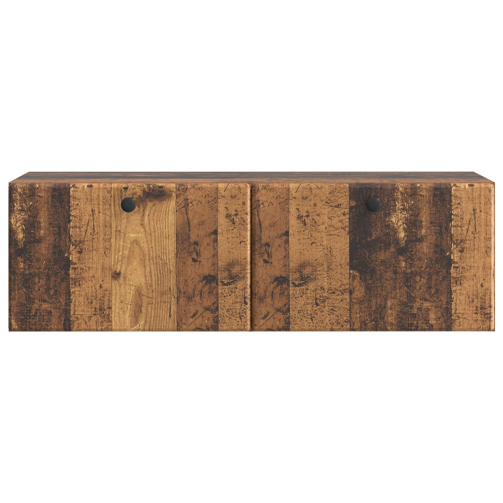 Mobile Porta TV da Muro 98 x 31 x 30 cm Legno antico