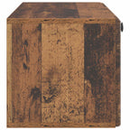 Mobile Porta TV da Muro 98 x 31 x 30 cm Legno antico