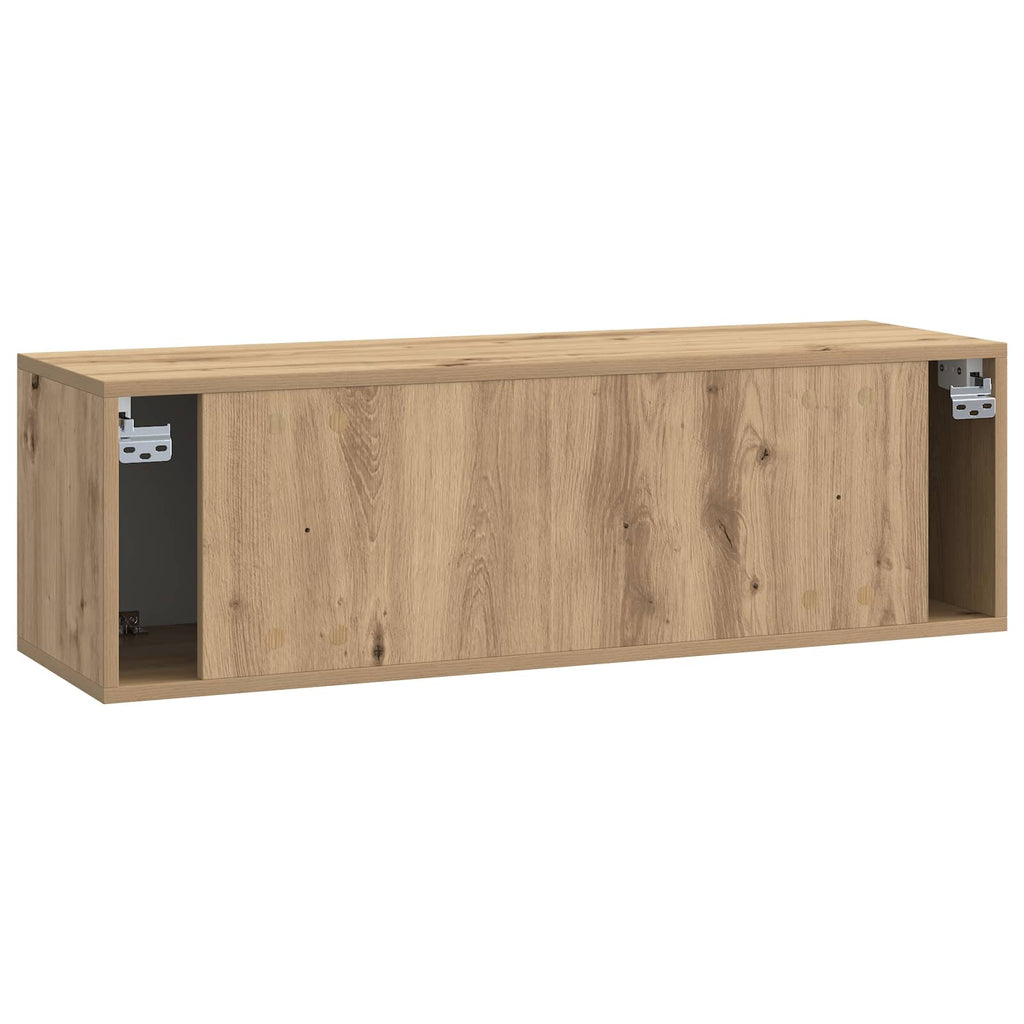 Mobile Porta TV da Muro 98 x 31 x 30 cm Rovere Artigianale
