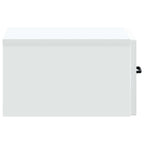 Mobiletto da notte a muro 2 pcs Bianco 34,5 x 33 x 20 cm