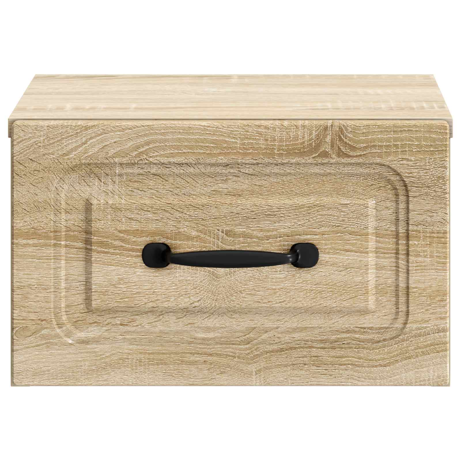 Mobiletto da notte a muro Rovere Sonoma 34,5 x 33 x 20 cm