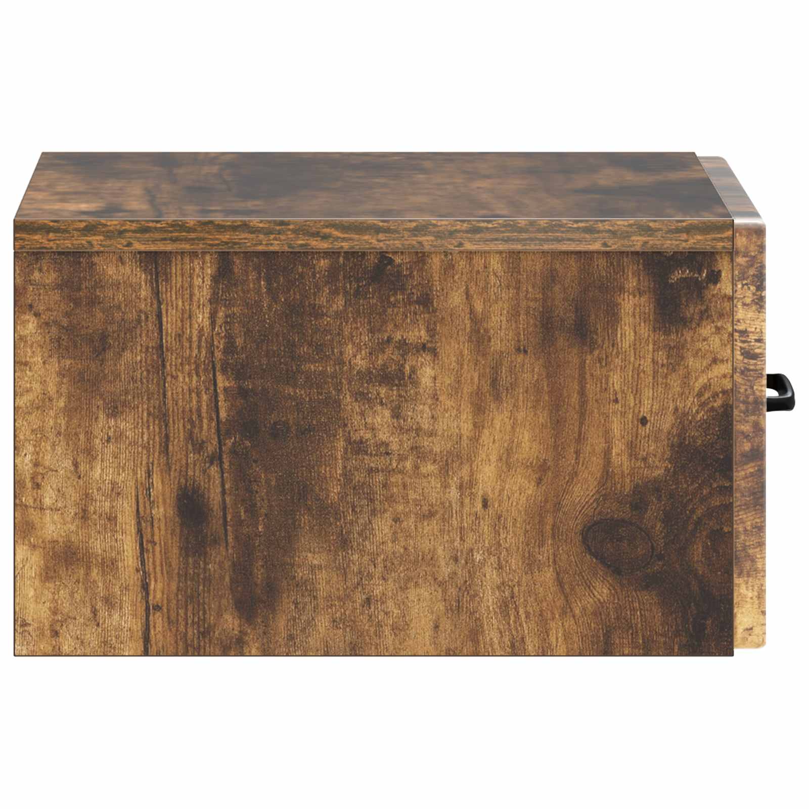 Mobiletto da notte a muro 2 pcs Rovere Fumo 34,5 x 33 x 20 cm