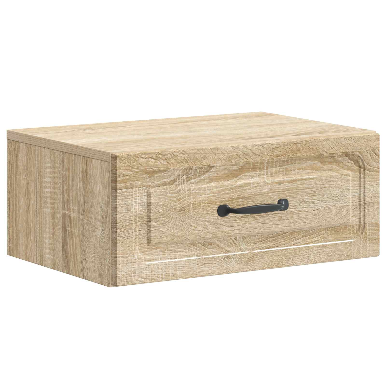 Mobiletto da notte a muro 2 pcs Rovere Sonoma 49 x 34,5 x 20 cm