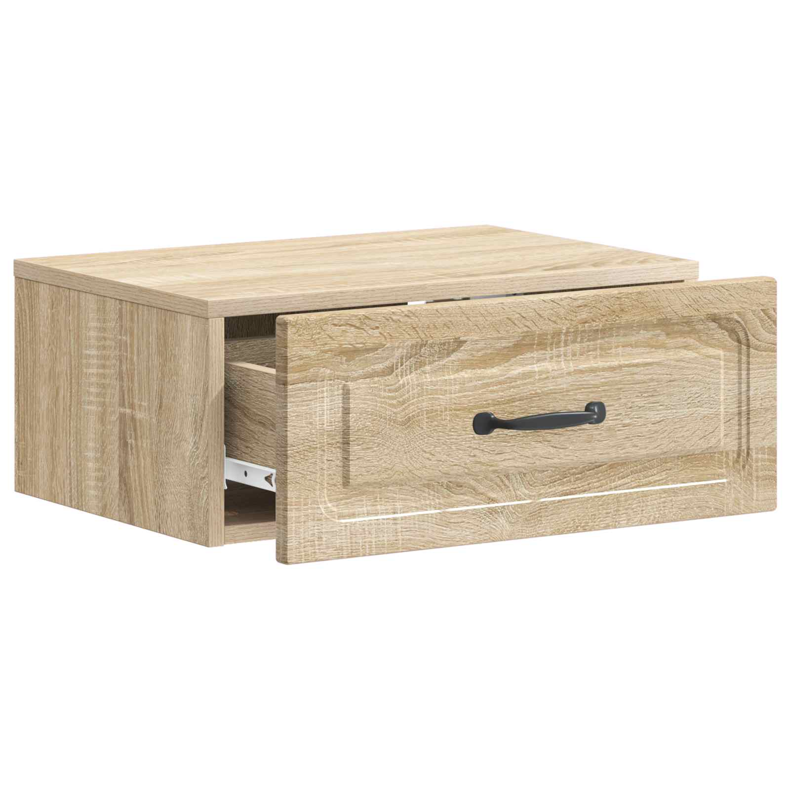 Mobiletto da notte a muro 2 pcs Rovere Sonoma 49 x 34,5 x 20 cm