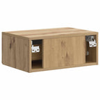 Mobiletto da notte a muro Rovere Artigianale 49 x 34,5 x 20 cm