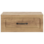 Mobiletto da notte a muro Rovere Artigianale 49 x 34,5 x 20 cm