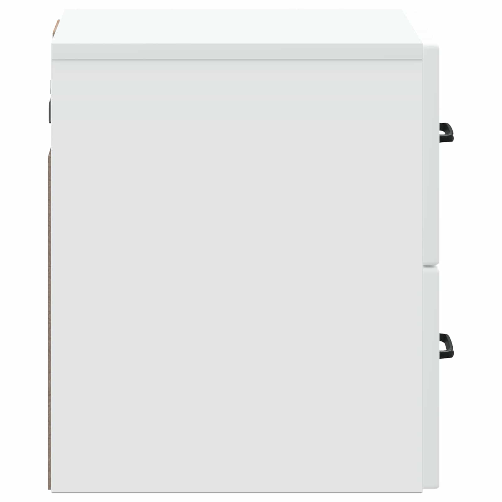 Mobiletto da notte a muro 2 pcs Bianco 34,5 x 33 x 40 cm