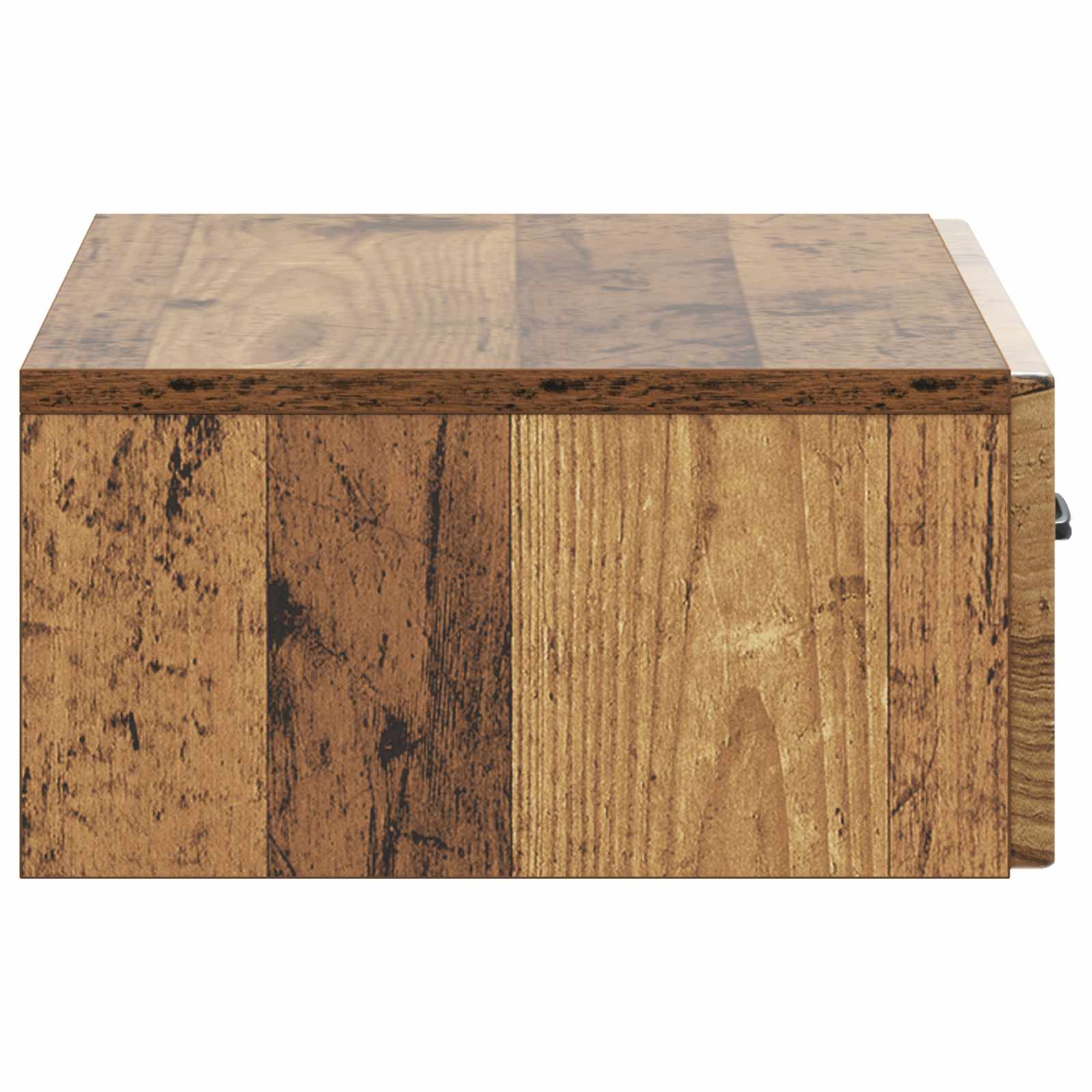 Tavolino da Parete Laterale Legno antico 59 x 34,5 x 17 cm