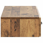 Tavolino da Parete Laterale Legno antico 87,5 x 34,5 x 17 cm
