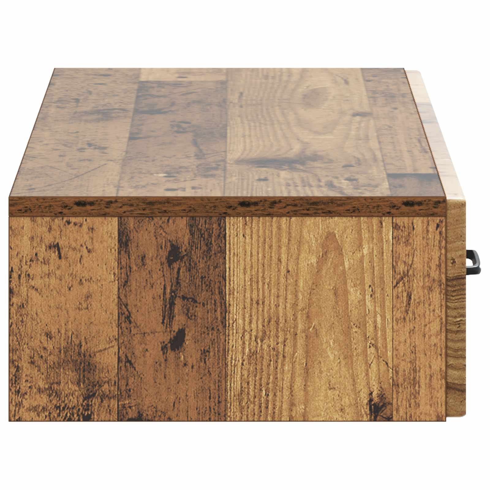 Tavolino da Parete Laterale Legno antico 87,5 x 34,5 x 17 cm