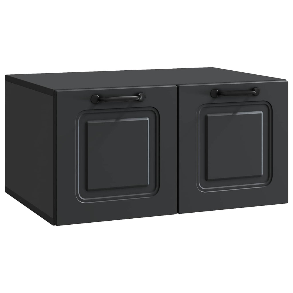 Mobile Porta TV da Muro Nero 59,5 x 41 x 30 cm