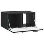 Mobile Porta TV da Muro Nero 59,5 x 41 x 30 cm