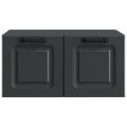 Mobile Porta TV da Muro Nero 59,5 x 41 x 30 cm