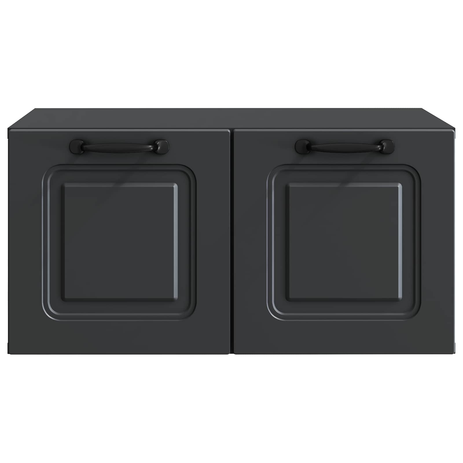 Mobile Porta TV da Muro Nero 59,5 x 41 x 30 cm