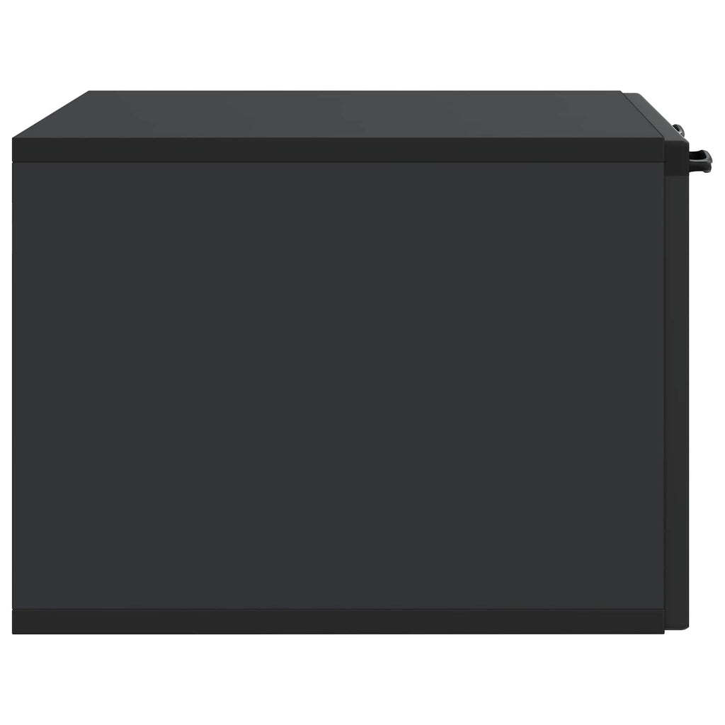 Mobile Porta TV da Muro Nero 59,5 x 41 x 30 cm