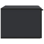 Mobile Porta TV da Muro Nero 59,5 x 41 x 30 cm