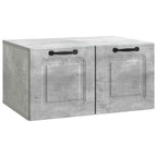 Mobile Porta TV da Muro Grigio Cemento 59,5 x 41 x 30 cm