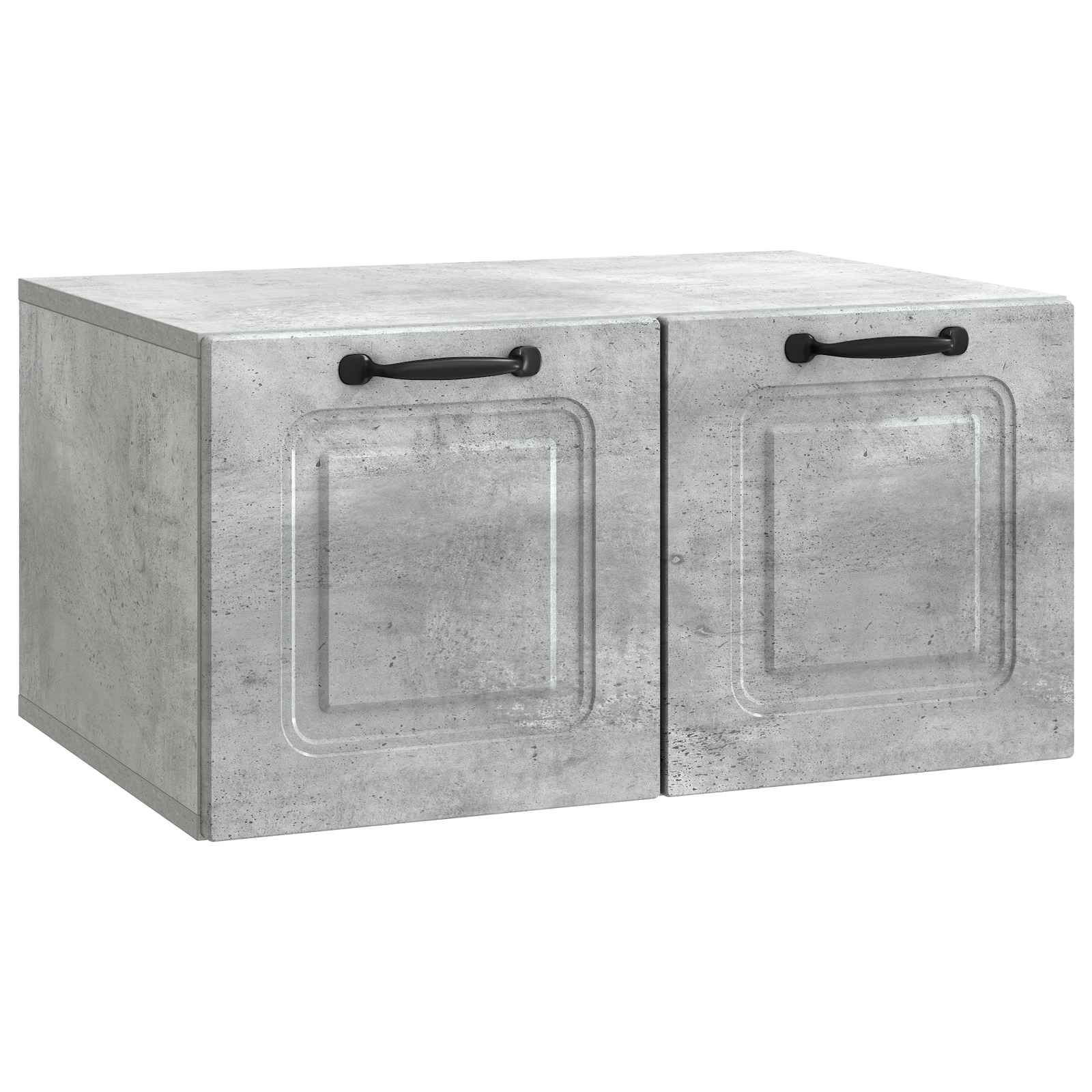 Mobile Porta TV da Muro Grigio Cemento 59,5 x 41 x 30 cm