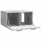 Mobile Porta TV da Muro Grigio Cemento 59,5 x 41 x 30 cm