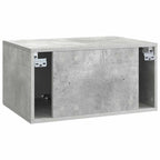 Mobile Porta TV da Muro Grigio Cemento 59,5 x 41 x 30 cm