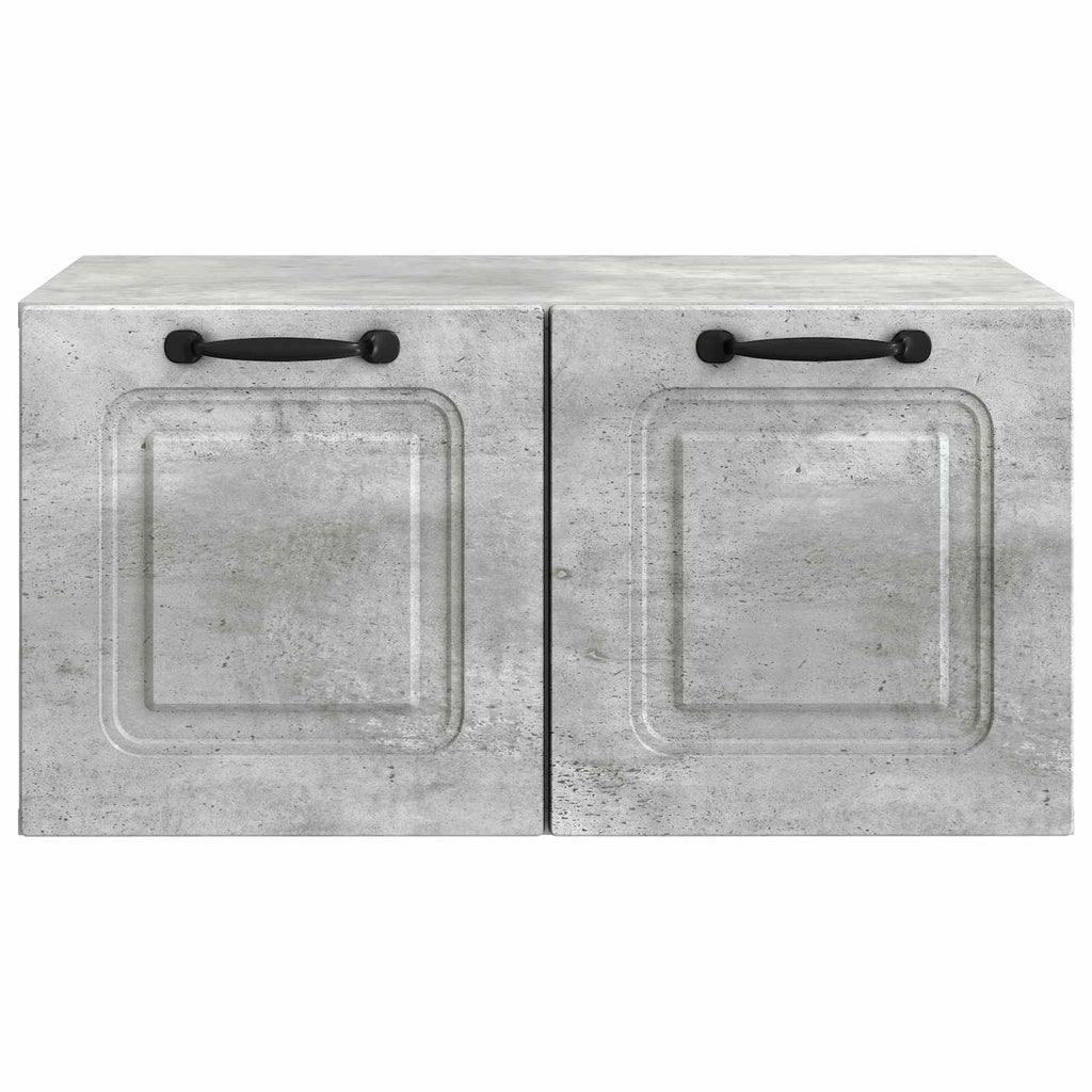 Mobile Porta TV da Muro Grigio Cemento 59,5 x 41 x 30 cm