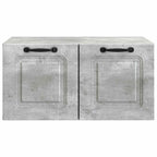 Mobile Porta TV da Muro Grigio Cemento 59,5 x 41 x 30 cm
