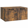 Mobile Porta TV da Muro Rovere Fumo 59,5 x 41 x 30 cm