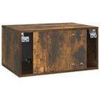 Mobile Porta TV da Muro Rovere Fumo 59,5 x 41 x 30 cm