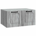 Mobile Porta TV da Muro Grigio Sonoma 59,5 x 41 x 30 cm