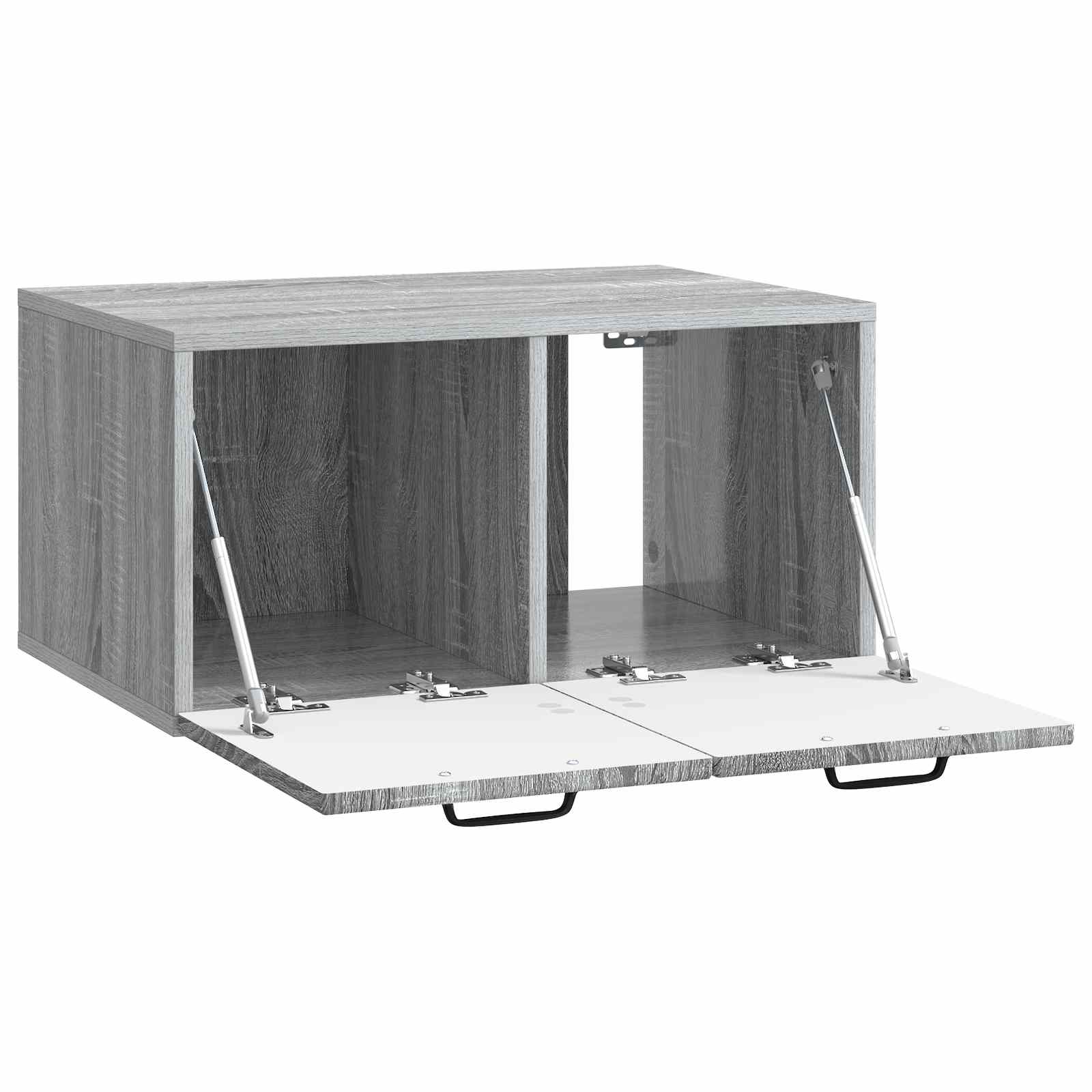 Mobile Porta TV da Muro Grigio Sonoma 59,5 x 41 x 30 cm