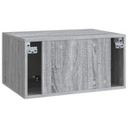 Mobile Porta TV da Muro Grigio Sonoma 59,5 x 41 x 30 cm