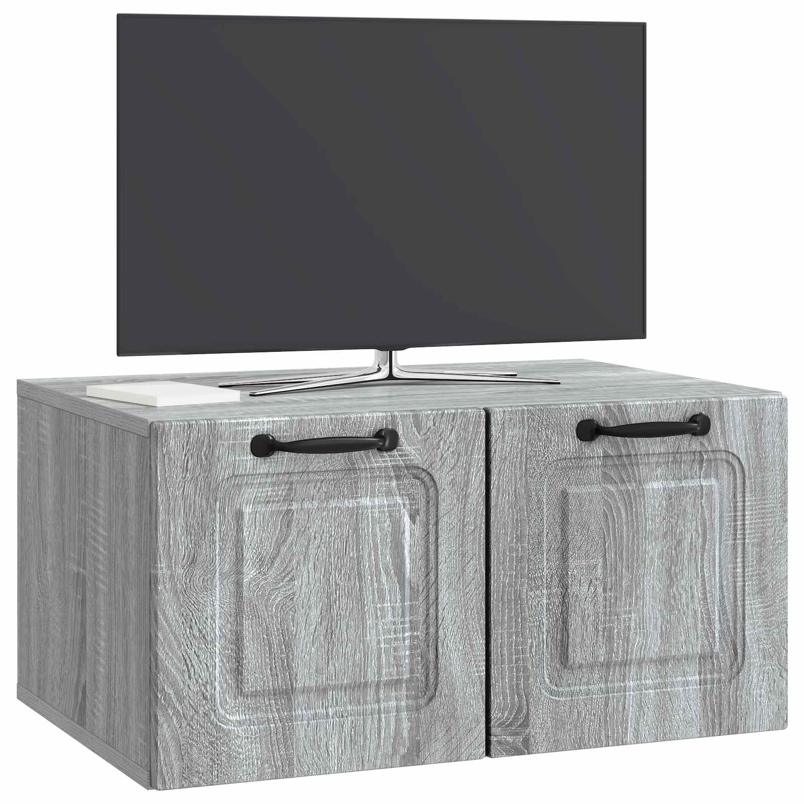 Mobile Porta TV da Muro Grigio Sonoma 59,5 x 41 x 30 cm