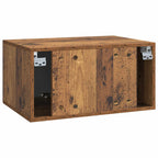 Mobile Porta TV da Muro Legno antico 59,5 x 41 x 30 cm