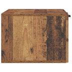 Mobile Porta TV da Muro Legno antico 59,5 x 41 x 30 cm