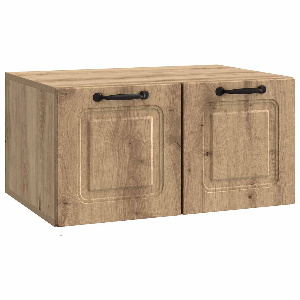 Mobile Porta TV da Muro Rovere Artigianale 59,5 x 41 x 30 cm