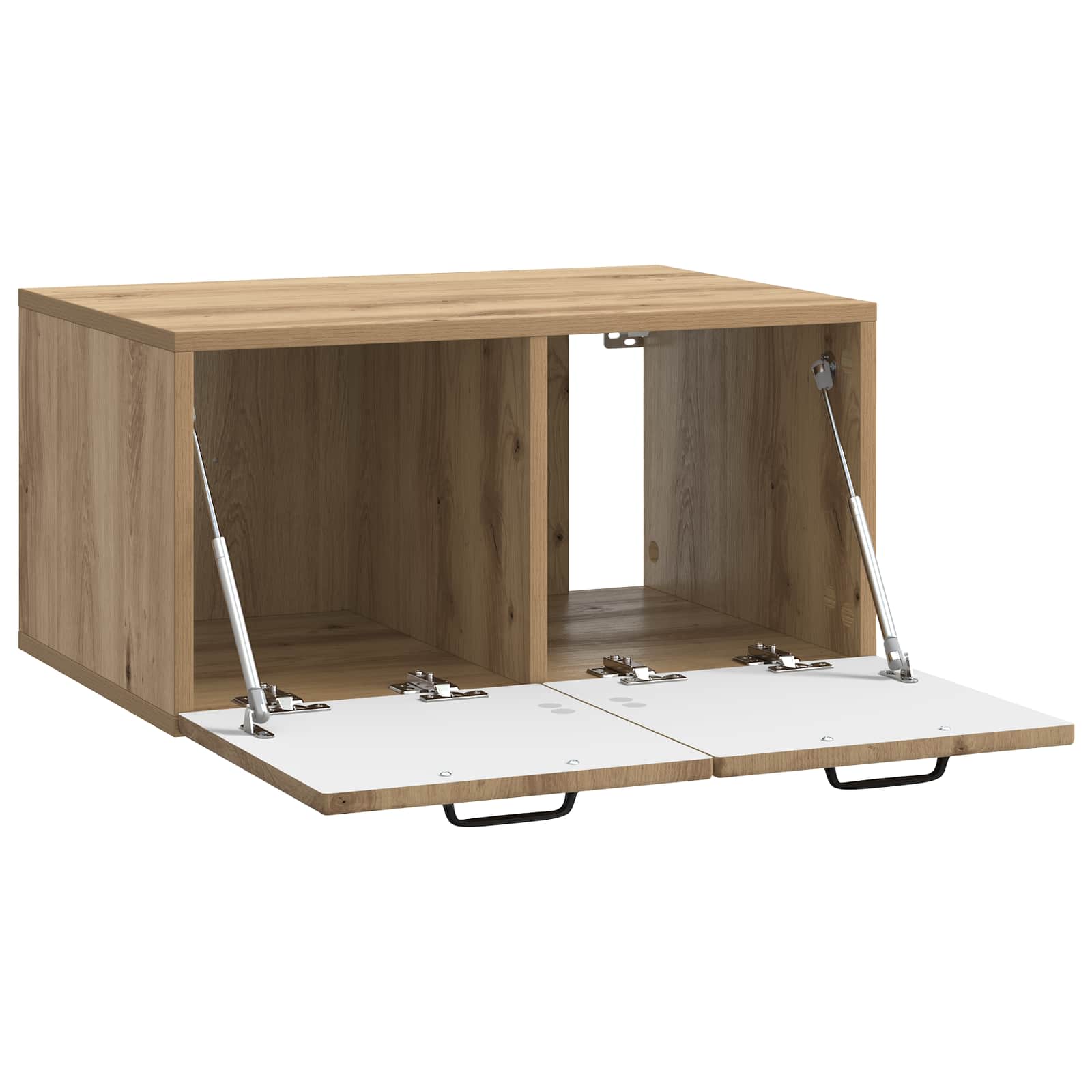 Mobile Porta TV da Muro Rovere Artigianale 59,5 x 41 x 30 cm