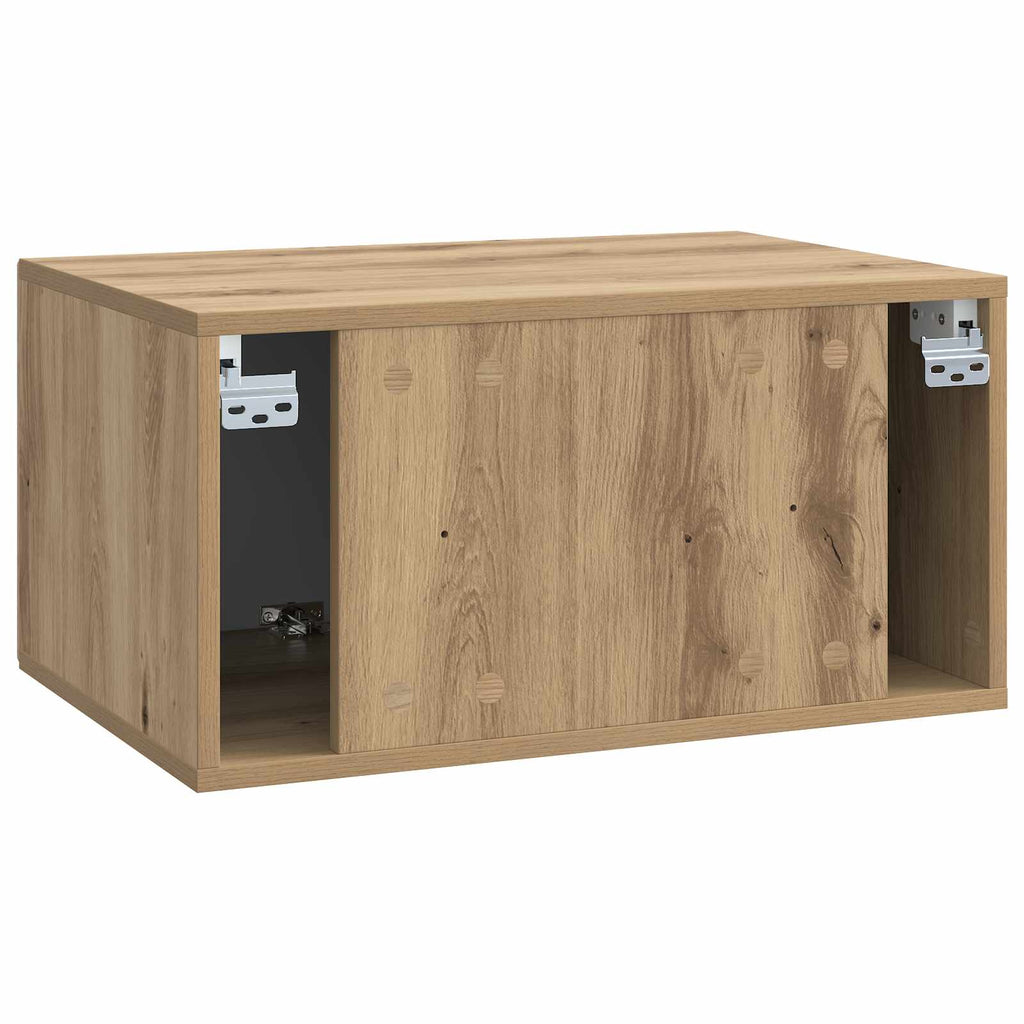 Mobile Porta TV da Muro Rovere Artigianale 59,5 x 41 x 30 cm