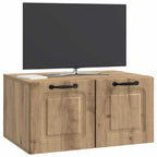Mobile Porta TV da Muro Rovere Artigianale 59,5 x 41 x 30 cm