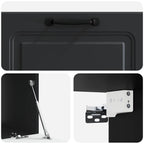 Mobile Porta TV da Muro Nero 78,5 x 41 x 30 cm