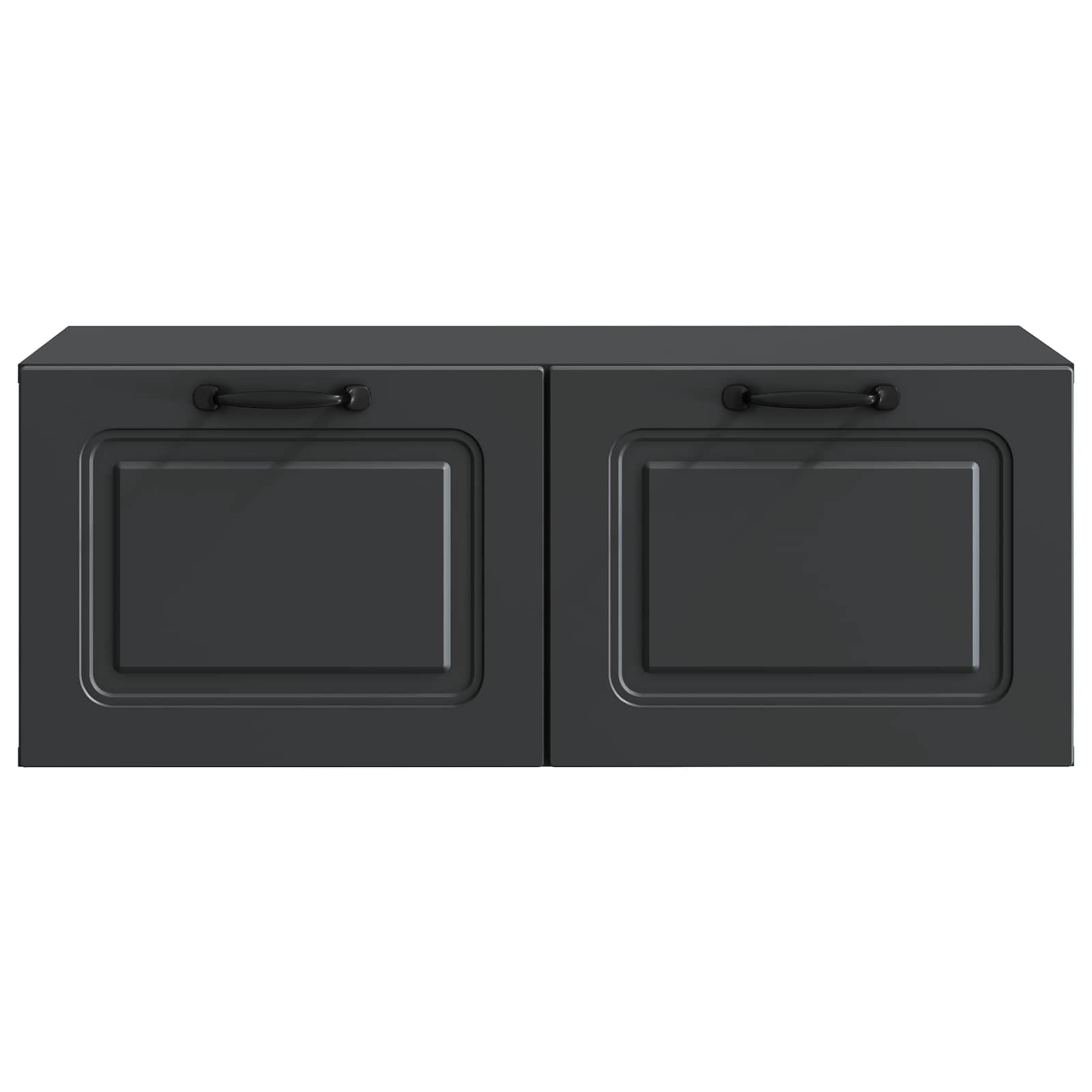 Mobile Porta TV da Muro Nero 78,5 x 41 x 30 cm