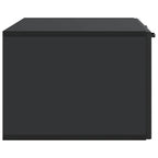 Mobile Porta TV da Muro Nero 78,5 x 41 x 30 cm