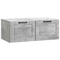 Mobile Porta TV da Muro Grigio Cemento 78,5 x 41 x 30 cm