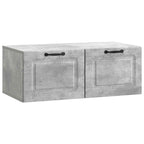 Mobile Porta TV da Muro Grigio Cemento 78,5 x 41 x 30 cm
