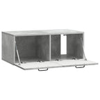 Mobile Porta TV da Muro Grigio Cemento 78,5 x 41 x 30 cm