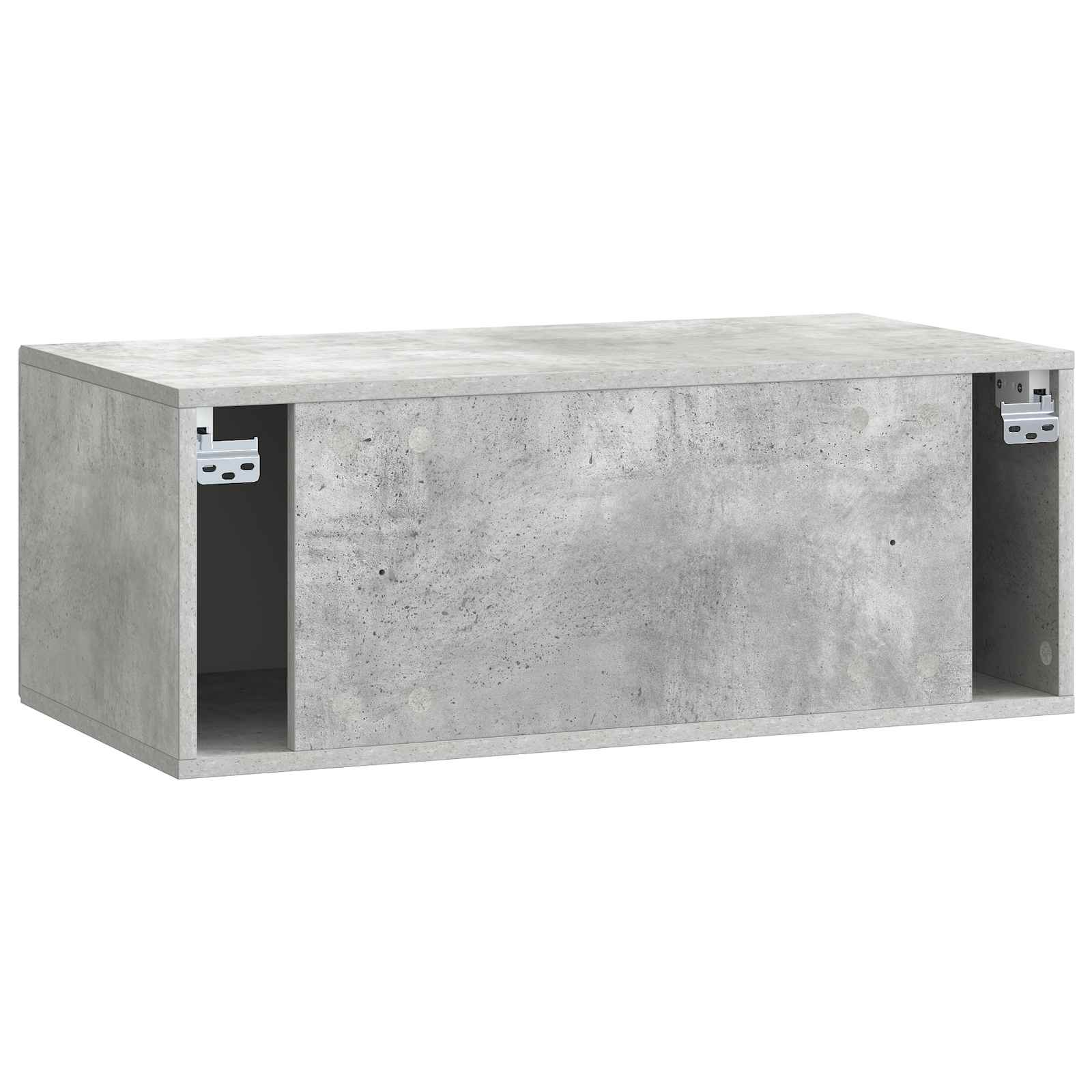 Mobile Porta TV da Muro Grigio Cemento 78,5 x 41 x 30 cm