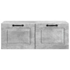Mobile Porta TV da Muro Grigio Cemento 78,5 x 41 x 30 cm