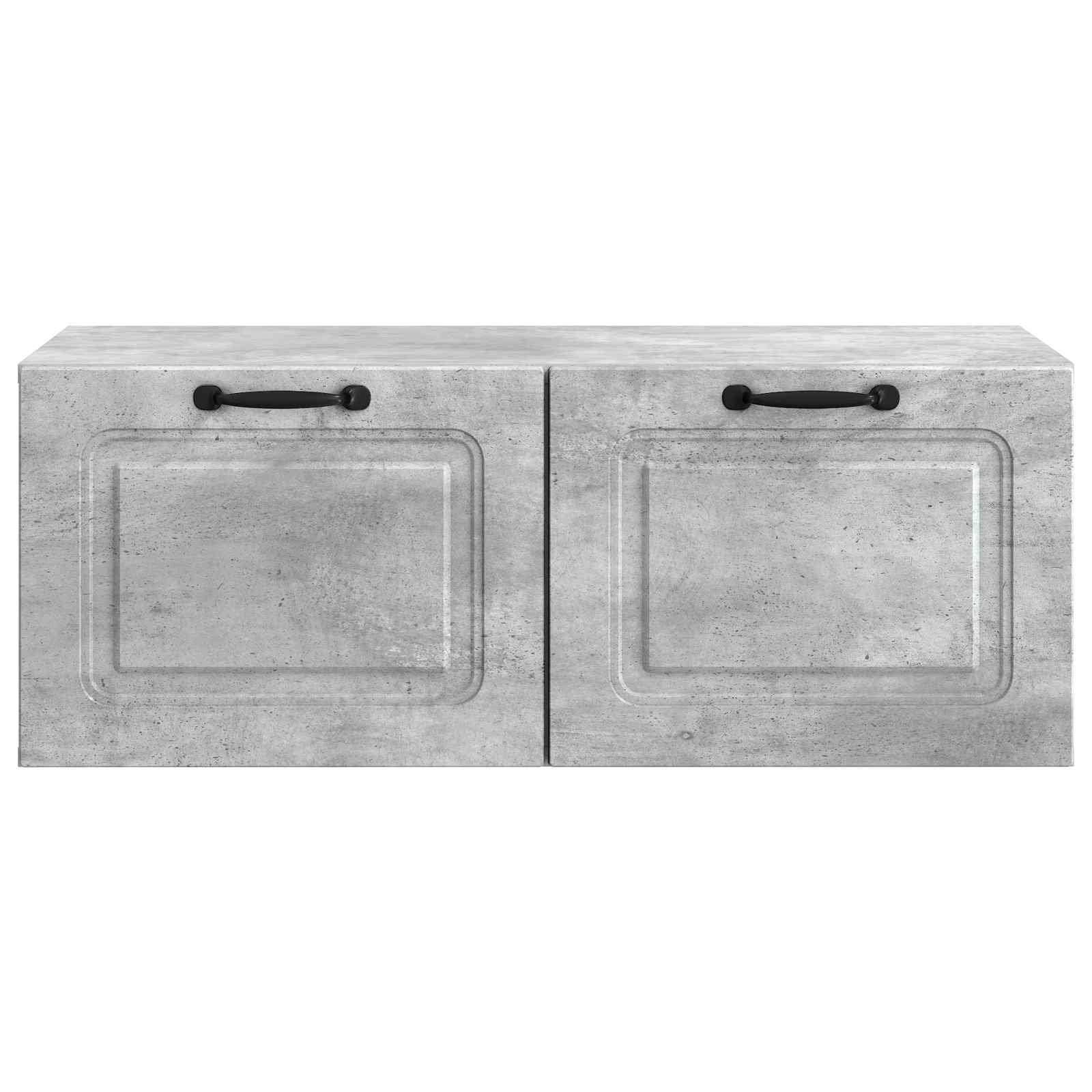 Mobile Porta TV da Muro Grigio Cemento 78,5 x 41 x 30 cm